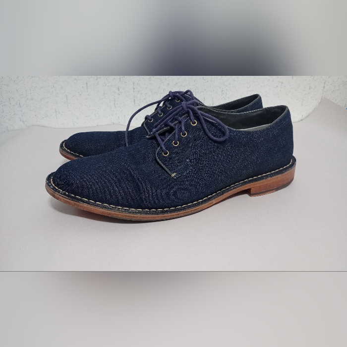 Cole Haan Men’s 13m Grover Oxford Dress Casual Shoes C14336 Denim Navy Preppy
